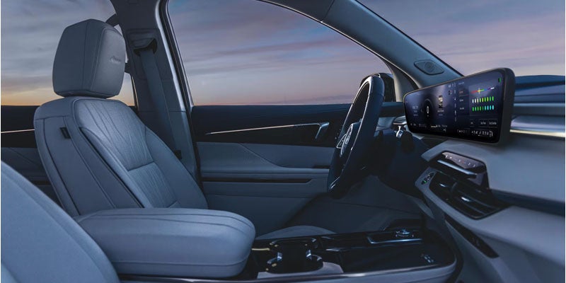 2026 Buick Enclave technology featuring a widescreen infotainment